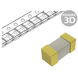 Siguranţă Ultra-Rapidă 125mA 125V SMD 2410