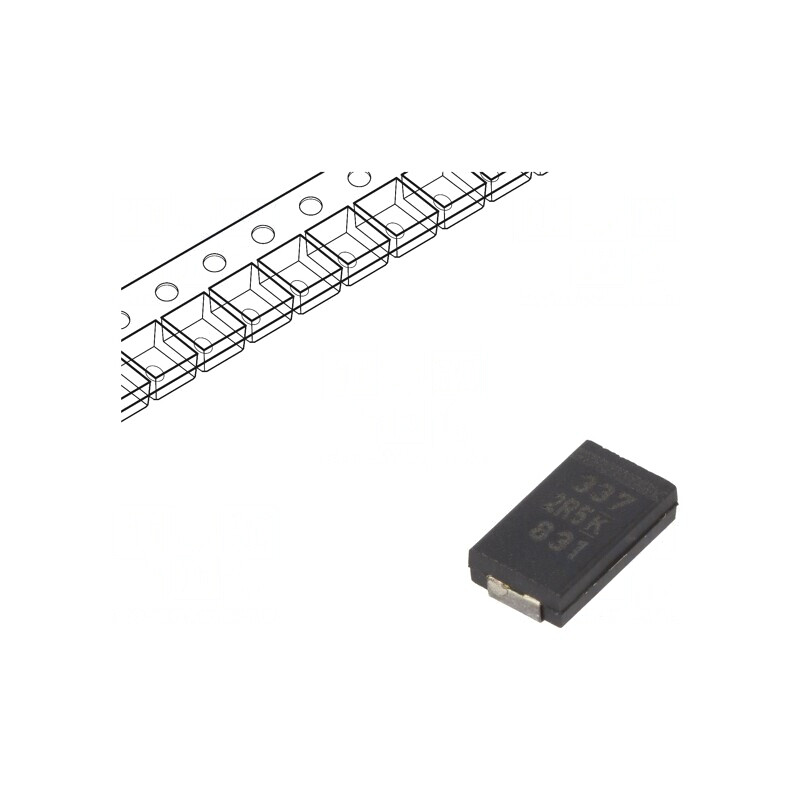 Condensator Polimeric Low ESR 330uF 2.5V 2917 | Electronic-mag.ro | Componente Electronice
