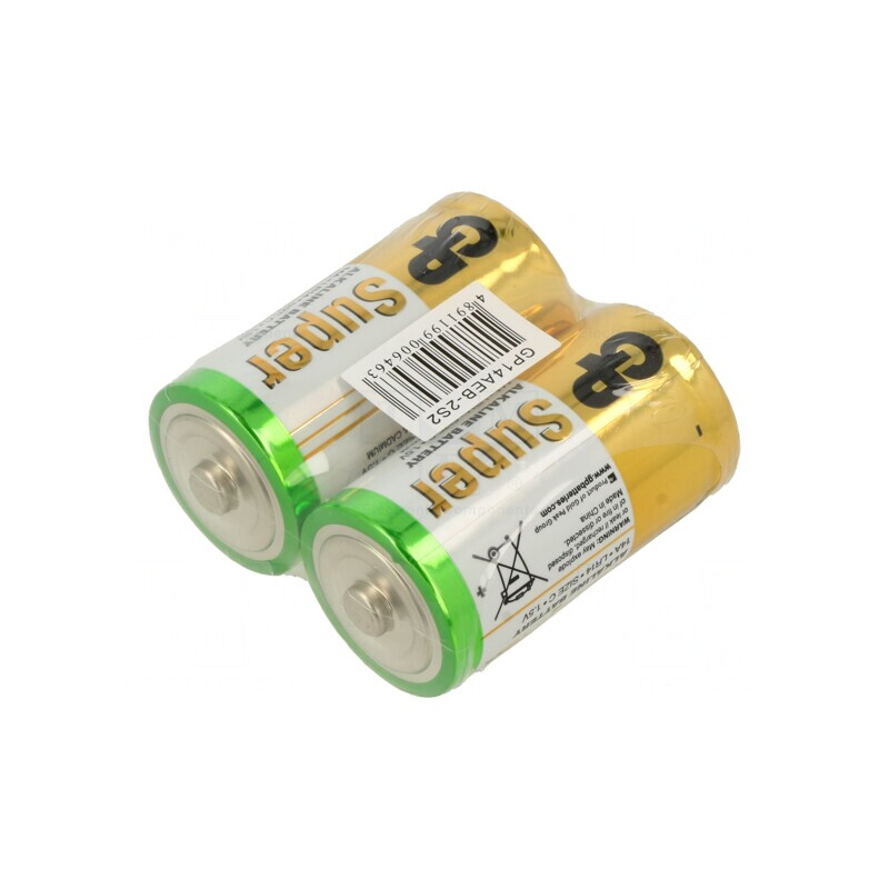 Baterie alcalină 1,5V C 2buc SUPER | Electronic-mag.ro | Componente Electronice