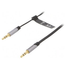 Cablu Jack 3,5mm Aurit 0,5m | Electronic-mag.ro | Componente Electronice