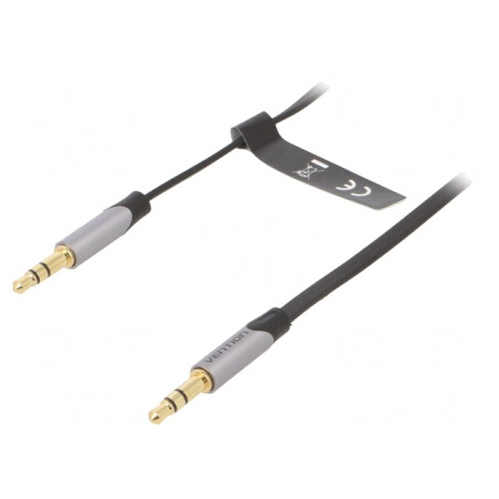 Cablu Jack 3,5mm Aurit 0,5m | Electronic-mag.ro | Componente Electronice