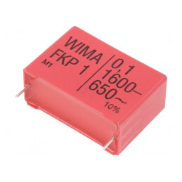 Condensator Polipropilenă 100nF THT ±10% | Electronic-mag.ro | Componente Electronice