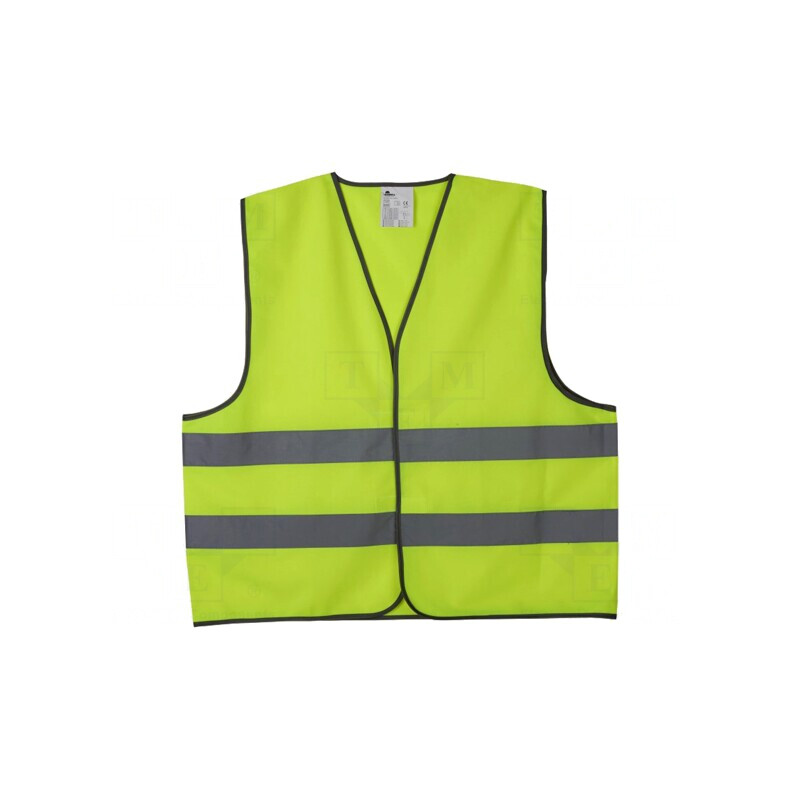 Vestă Reflectorizantă Galbenă de Siguranță | Electronic-mag.ro | Componente Electronice