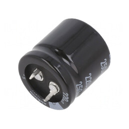 Condensator Electrolitic SNAP-IN 220uF 250VDC 25x25mm 20% | Electronic-mag.ro | Componente Electronice