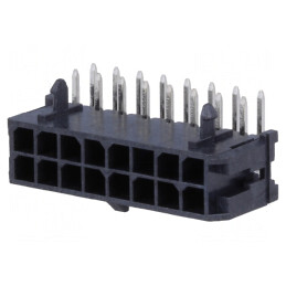Soclu cablu-placă Micro-Fit 3.0 16 pini 8,5A | Electronic-mag.ro | Componente Electronice