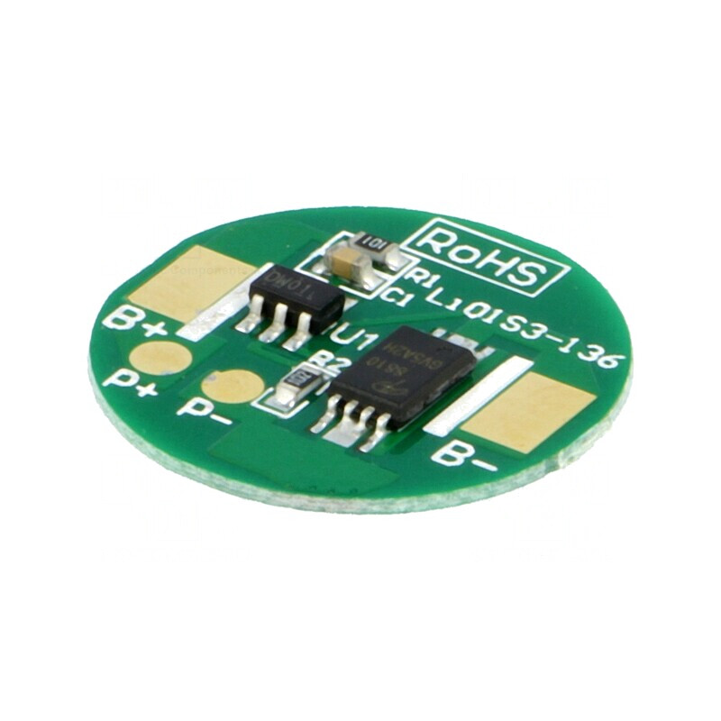 Protecție PCB Li-Ion 2,5A 3,6V 18,5mm | Electronic-mag.ro | Componente Electronice Protecție PCB Li-Ion 2,5A 3,6V 18,5mm | Electronic-mag.ro | Componente Electronice