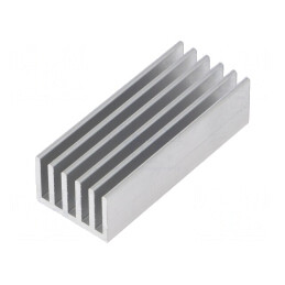 Radiator aluminiu extrudat cu aripioare 50x21x14mm | Electronic-mag.ro | Componente Electronice