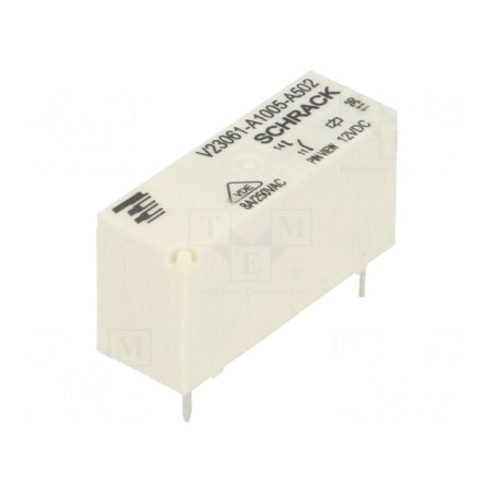 Releu electromagnetic SPST-NO 12VDC 8A | Electronic-mag.ro | Componente Electronice