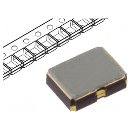 Generator de Cuarț 30MHz SMD 3,3V 50ppm