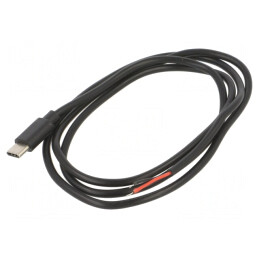 Cablu USB C 1m Negru 10W 2A 5V