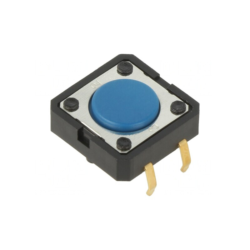 Microîntrerupător TACT SPST-NO 0,05A 24VDC THT | Electronic-mag.ro | Componente Electronice