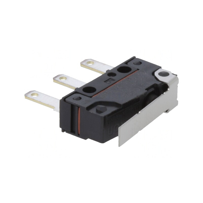 Microîntrerupător cu Manetă 2A/250VAC SPDT | Electronic-mag.ro | Componente Electronice