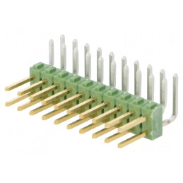 Conector Pini Tată 20P 90° AMPMODU MOD II | Electronic-mag.ro | Componente Electronice