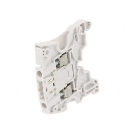 Conector de Șine 0,2-4mm2 Gri 2 Borne 5,2mm | Electronic-mag.ro | Componente Electronice
