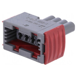 Conector Automotive JPT Mufă Mamă 4 Pin Gri | Electronic-mag.ro | Componente Electronice