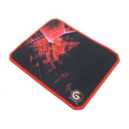 Mouse Pad Negru Roșu 200x250x3mm | Electronic-mag.ro | Componente Electronice