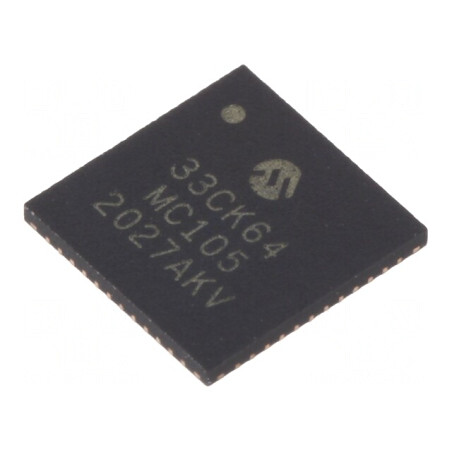 Microcontroler dsPIC 64kB 8kB SRAM UQFN48 0.4mm | Electronic-mag.ro | Componente Electronice