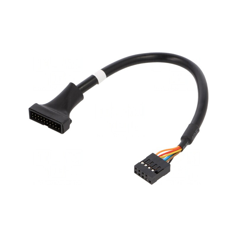 Cablu IDE 10pin Mamă la 20pin Tată 0.2m | Electronic-mag.ro | Componente Electronice