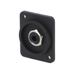 Soclu Jack 3,5mm Mamă Mono XLR 19x24mm | Electronic-mag.ro | Componente Electronice