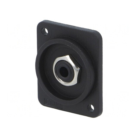 Soclu Jack 3,5mm Mamă Mono XLR 19x24mm | Electronic-mag.ro | Componente Electronice