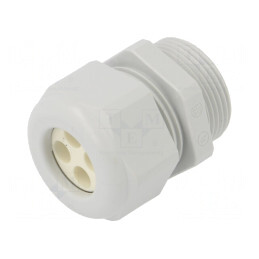 Garnitură etanșare PG21 IP65 gri | Electronic-mag.ro | Componente Electronice