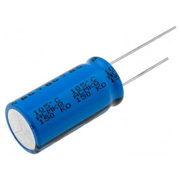 Condensator Electrolitic Low ESR THT 1000uF 63V 16x31mm | Electronic-mag.ro | Componente Electronice