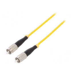 Patch cord fibră FC/UPC 1m LSZH galben | Electronic-mag.ro | Componente Electronice