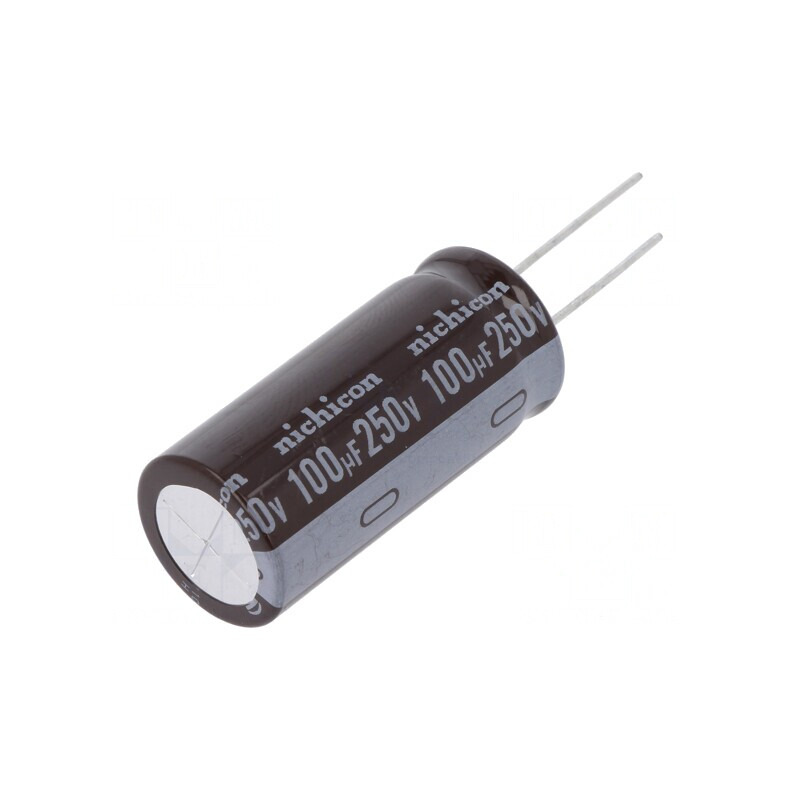 Condensator electrolitic low ESR THT 100uF 250V 18x40mm | Electronic-mag.ro | Componente Electronice Condensator electrolitic low ESR THT 100uF 250V 18x40mm | Electronic-mag.ro | Componente Electronice