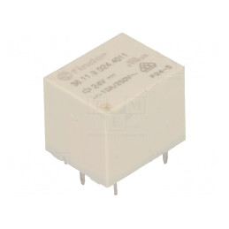 Releu Electromagnetic 24VDC 15A 10A 250VAC PCB | Electronic-mag.ro | Componente Electronice