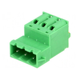 Regletă de Conexiuni Deconectabilă 3 Piste 5,08mm | Electronic-mag.ro | Componente Electronice