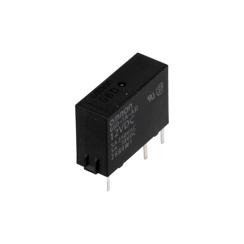 Releu Electromagnetic 12VDC 5A SPST-NO | Electronic-mag.ro | Componente Electronice