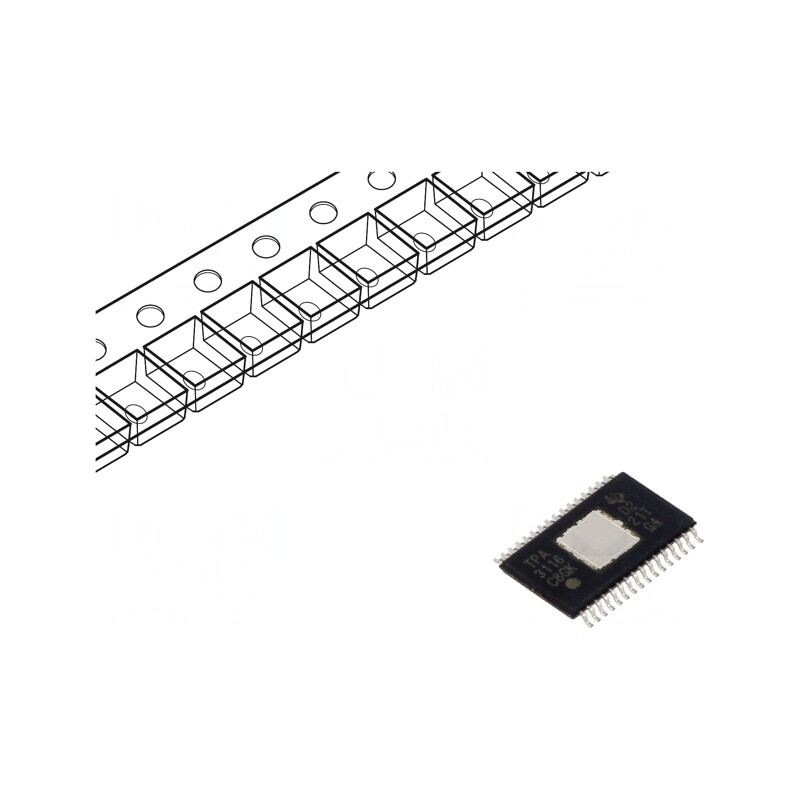 Amplificator Audio 100W 4.5-26VDC 2 Canale 4Ω HTSSOP32 | Electronic-mag.ro | Componente Electronice