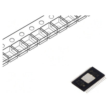Amplificator Audio 100W 4.5-26VDC 2 Canale 4Ω HTSSOP32 | Electronic-mag.ro | Componente Electronice