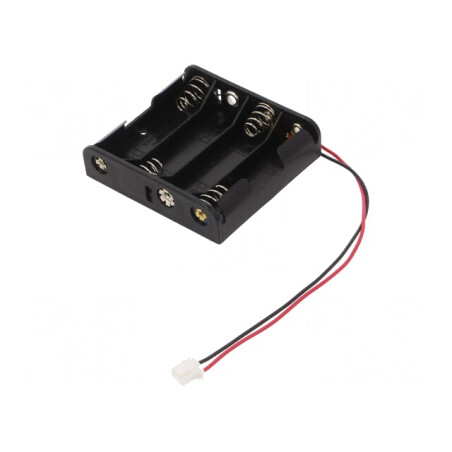 Suport Baterii AA 3 Pin cu Cabluri 150mm | Electronic-mag.ro | Componente Electronice