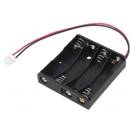 Suport Baterii AAA 3pin cu Cabluri 150mm | Electronic-mag.ro | Componente Electronice