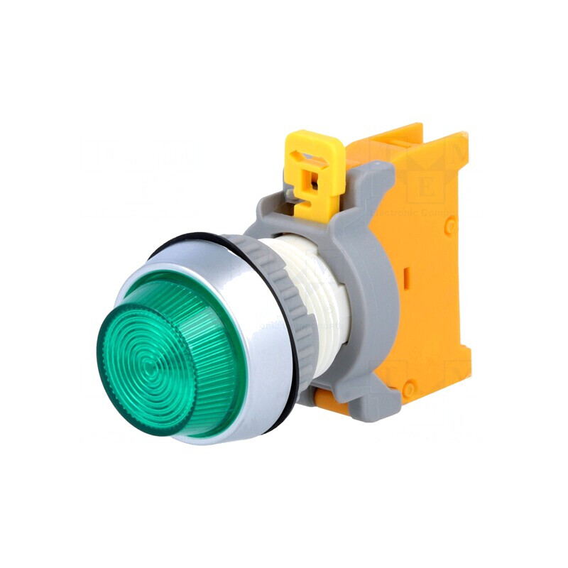Lumină de control 22mm PLN22 cu bec BA9S Ø22,5mm | Electronic-mag.ro | Componente Electronice