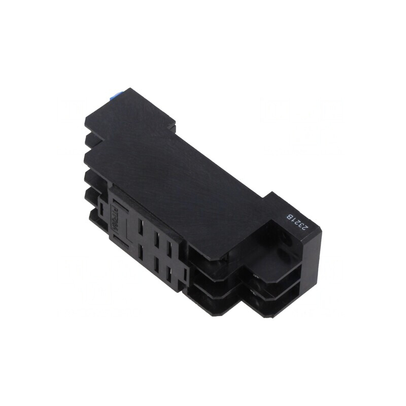 Stativ pentru şină DIN cu cleme şi şurub 8-10A 277VAC | Electronic-mag.ro | Componente Electronice