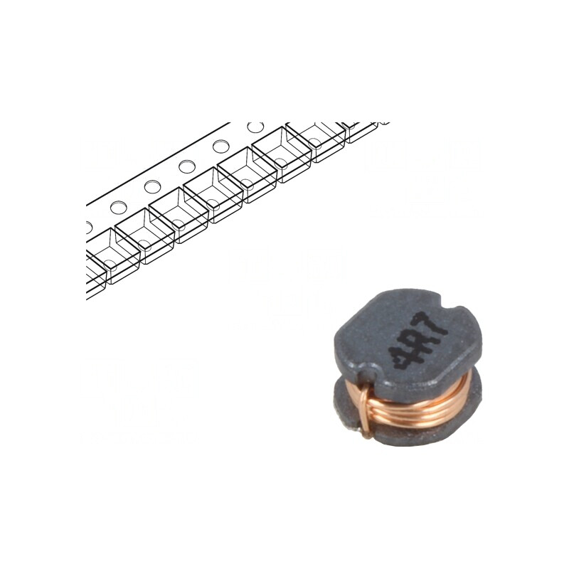 Inductor SMD 4.7uH 1.5A  | Electronic-mag.ro | Componente Electronice