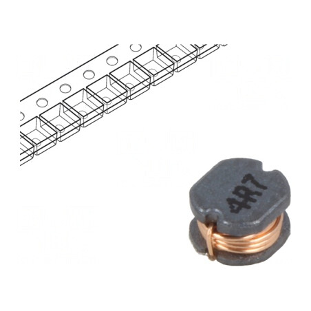 Inductor SMD 4.7uH 1.5A  | Electronic-mag.ro | Componente Electronice