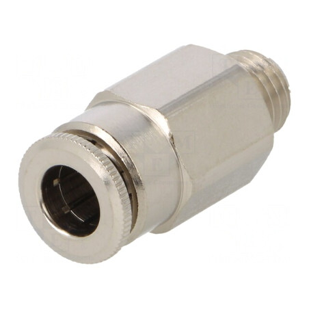 Racord Push-In Alamă Nichelată M8x1 0-30bar | Electronic-mag.ro | Componente Electronice