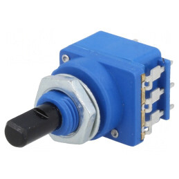 Potențiometru Axial 500kΩ Ax Crestătură D | Electronic-mag.ro | Componente Electronice