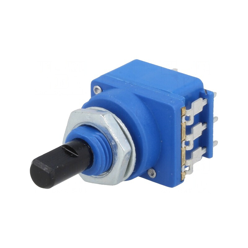 Potențiometru Axial 500kΩ Ax Crestătură D | Electronic-mag.ro | Componente Electronice