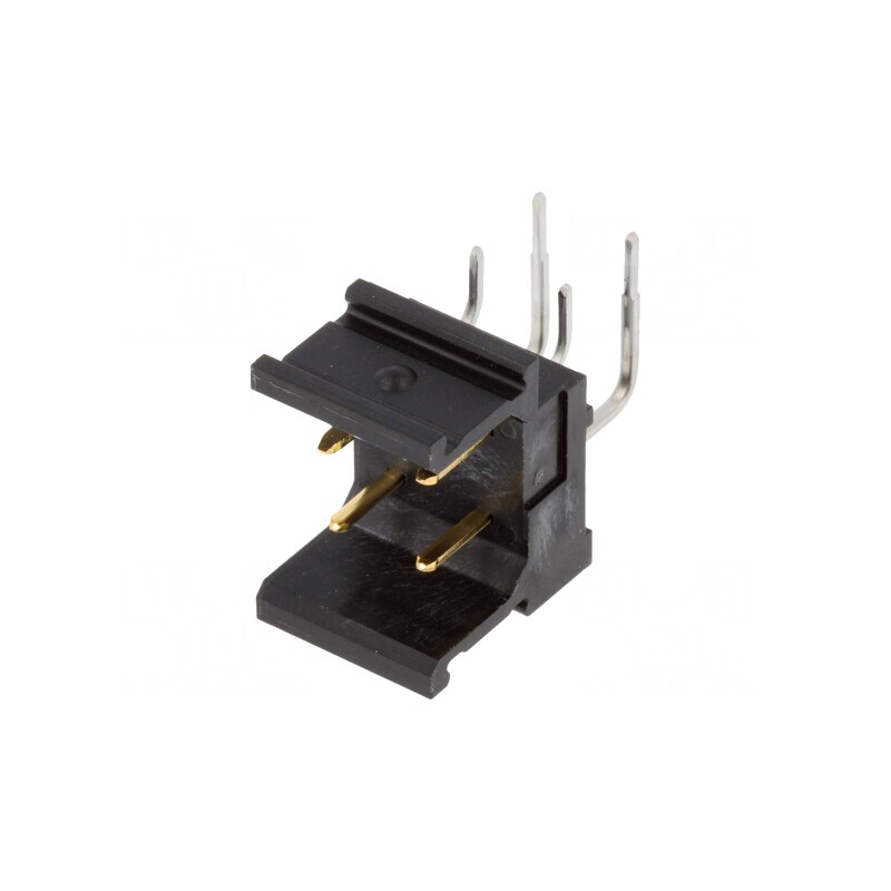 Conector PCB-PCB 4-Pin Tată THT în Unghi | Electronic-mag.ro | Componente Electronice
