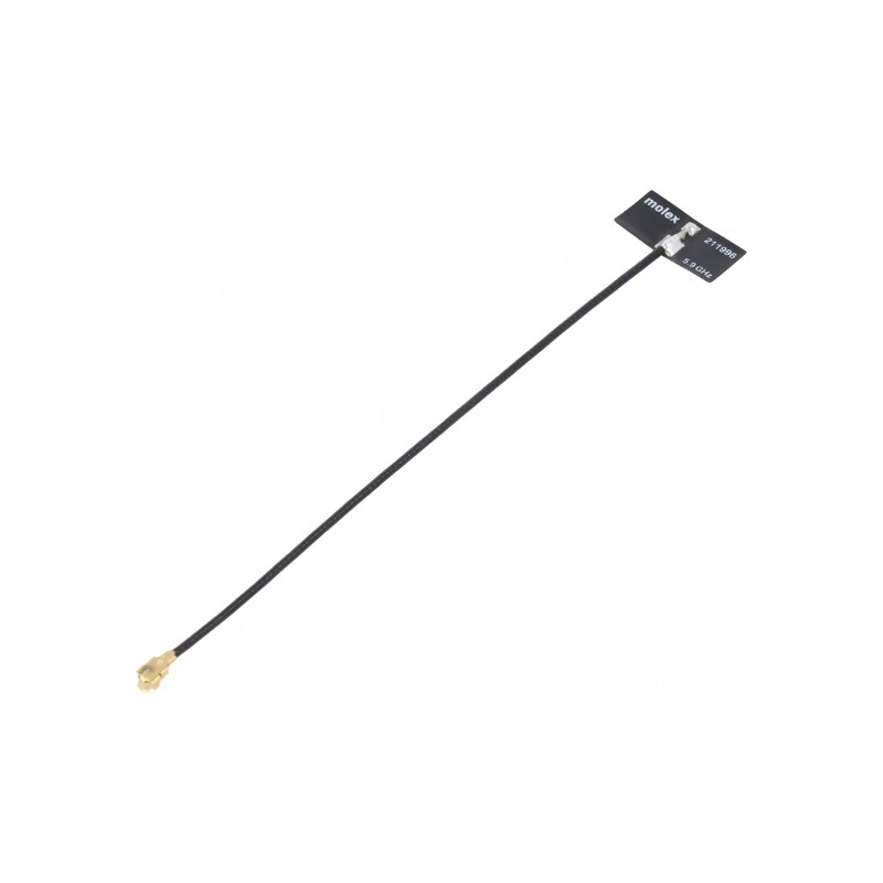 Antena Wideband 5.5dBi 6.4dBi Lineară pentru Cablu-Bandă U.FL | Electronic-mag.ro | Componente Electronice