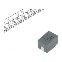 Inductor: fir; 210nH; Ilucru: 50A; 0,29mΩ; 100kHz; -40÷125°C; ±10%