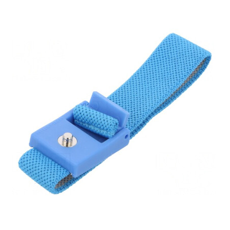 Brățară ESD Antialergică Albastră | Electronic-mag.ro | Componente Electronice