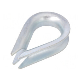 Cârlig de Fixare pentru Cablu de Oțel 20mm Zincat | Electronic-mag.ro | Componente Electronice