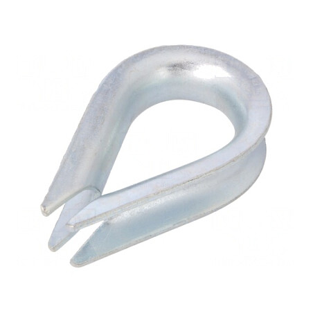 Cârlig de Fixare pentru Cablu de Oțel 20mm Zincat | Electronic-mag.ro | Componente Electronice