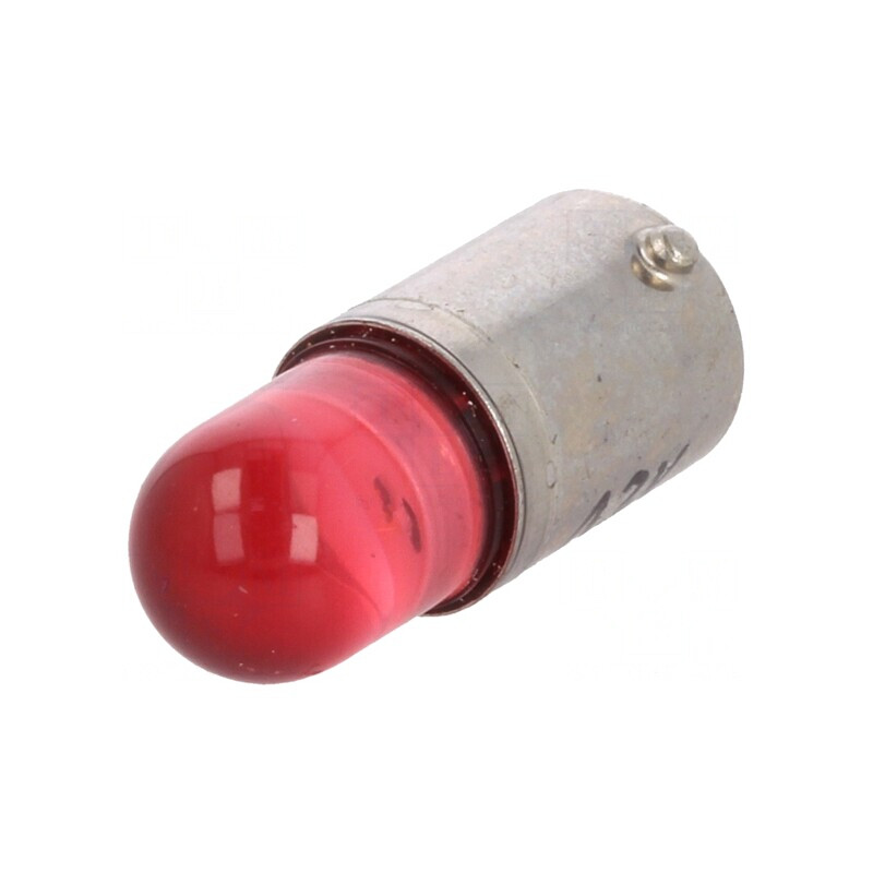 Lampă LED roşie 12V BA9S | Electronic-mag.ro | Componente Electronice