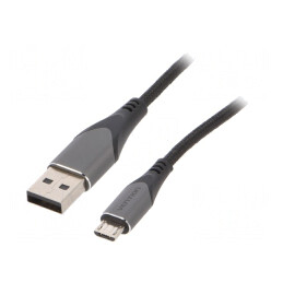 Cablu USB 2.0 A la Micro B 0,5m | Electronic-mag.ro | Componente Electronice